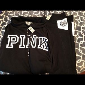 Victoria Secret PINK sweater and joggers